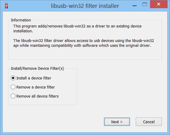libusb win32 driver download